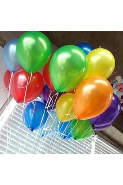 Pazariz Balon Metalik Karışık (10 Adet) ürün görseli 1