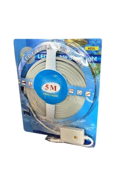 Pazariz 5 M Neon Hortum Led Çok Renkli Aydınlatma On Off Kumandalı Hortum Led Aydınlatma ürün görseli 1