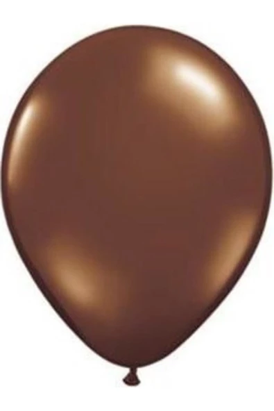 Pazariz Fırsat Ayı Metalik Kahverengi Balon 10'lu Paket ürün görseli 1