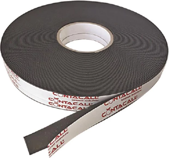 Contacall Yangın İntümesan Kapı Fitili Yangın Duman Contası 2 mm kalınlık 10mm genişlik 25 Metre ürün görseli 1