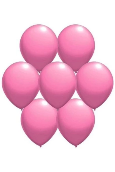 Pazariz Fırsat Ayı Metalik Pembe Balon 100 Adet 30 Cm ürün görseli 1