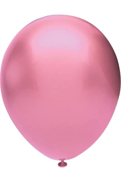 Pazariz Fırsat Ayı Fuşya Metalik Balon 10 Adet ürün görseli 1