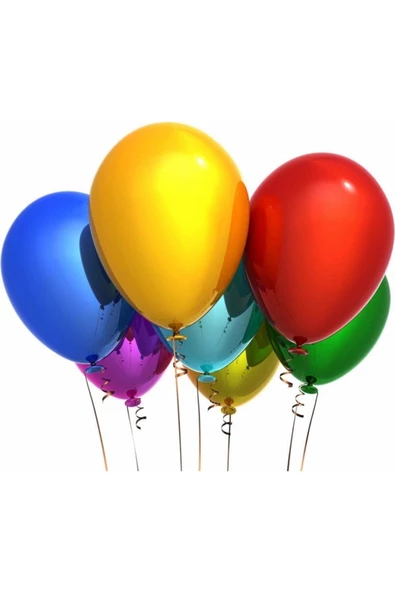 Pazariz Fırsat Ayı Karışık Renkli Metalik Balon 5 Adet ürün görseli 1