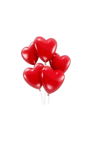 Pazariz Balon Kalpli Kırmızı (10 Adet) ürün görseli 1