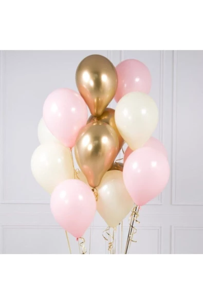 Pazariz Fırsat Ayı Pembe Bebek Balon Demeti ürün görseli 1