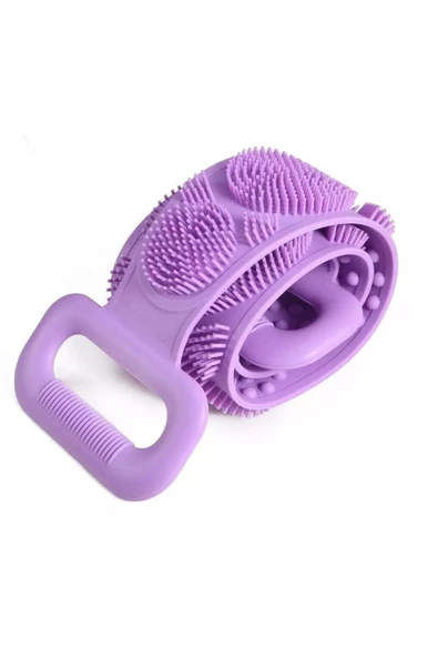 Pazariz 70 Cm Çift Taraflı Sırt Kesesi -silikon Duş Kesesi - Banyo Kesesi ürün görseli 1
