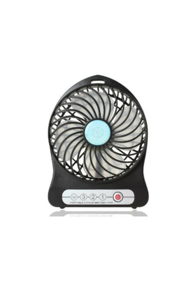 Pazariz Şarjlı Taşınabilir Mini Fan - Vantilatör ürün görseli 1