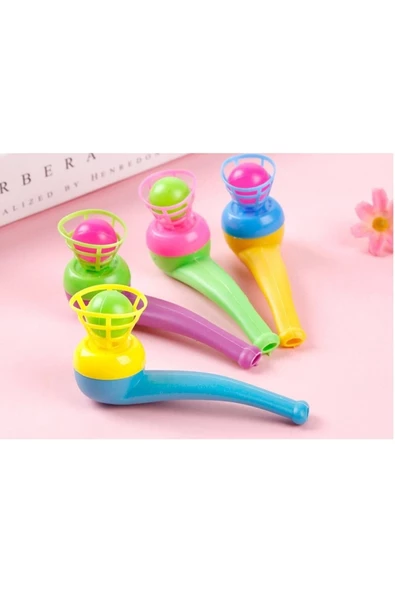 Pazariz Saksafon Pipet Top Üfleme Oyunu Eğitici Oyuncak Retro Nostaljik Oyuncak 5 Adet ürün görseli 1