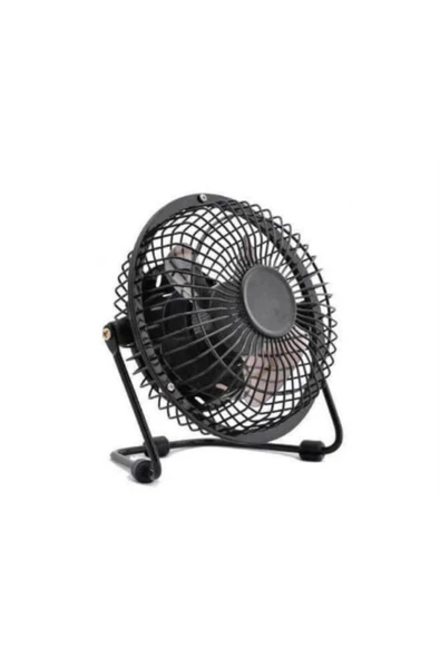 Pazariz Metal Usb Sessiz Mini Vantilatör Fan ürün görseli 1