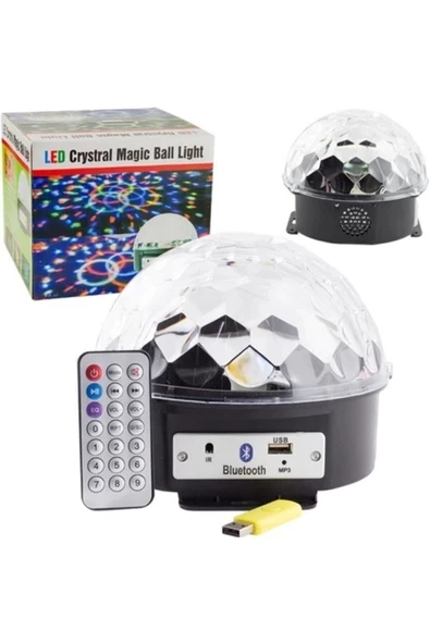 Pazariz Mp3 Led Magıc Ball Lıght 2022 Edition Sürüm ürün görseli 1