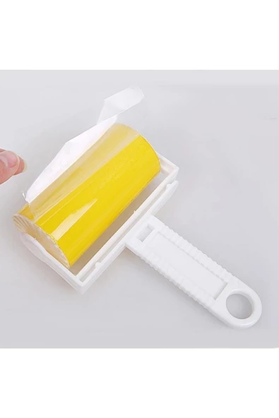 Pazariz Tüy ve Toz Alma Rulo Seti - Sticky Budy Model 2 - Sarı ürün görseli 1