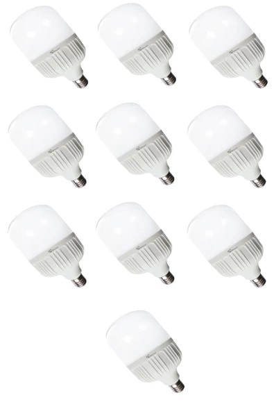 Pazariz Led Torch Ampul 50 Watt Beyaz Işık Aydınlatma Lambası 10 Ad ürün görseli 1