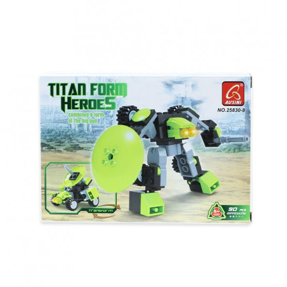 Ausini Titan Heroes Hnight-8 90 Parça - Resim 2