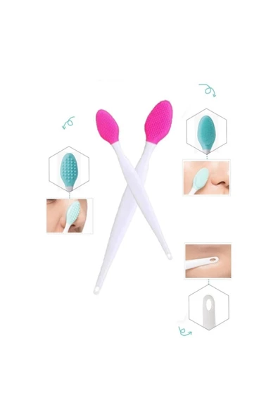 Pazariz Burun Siyah Nokta Cilt Ve Yüz Temizleyici Peeling Fırça 1 Ad ürün görseli 1