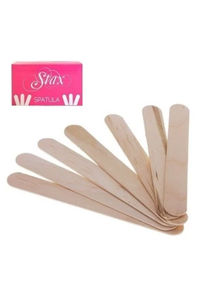 Pazariz Pazarız Ağda Spatulası Ve Tahta Dil Basacağı (100 Adet) Spatula ürün görseli 1