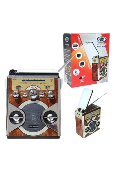 Pazariz Everton Vt-3080 Müzik Kutusu Usb/sd/fm/sw ürün görseli 1