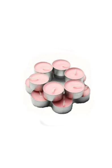 Pazariz 100 Lü Tealight Mum - Pembe ürün görseli 1