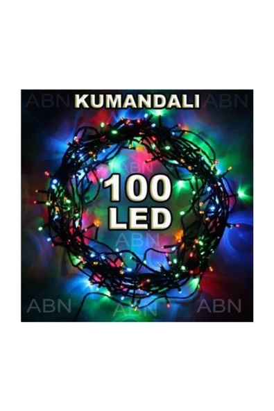 Pazariz 100adet Prinç Led Renkli 400cm Yılbaşı Ağacı Süsü,kumandalı Değiş ürün görseli 1
