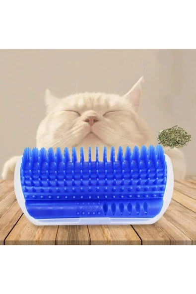 Pazariz Kaşınma Kedi Duvar Köşe Rahat Temizleme Masaj Fırçası ürün görseli 1