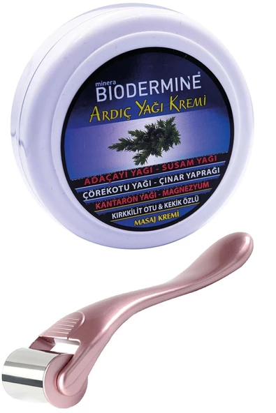 Pazariz Biodermine Ardıç Yağı Kremi 125 Gr + Ice Roller ürün görseli 1