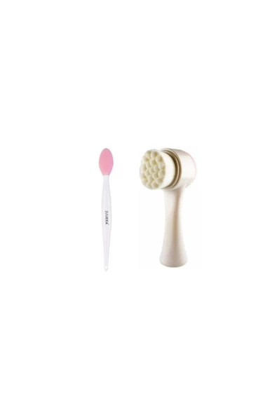 Pazariz Siyah Nokta Dudak Peeling Ve Yüz Temizleme Fırçası Ikili Paket ürün görseli 1