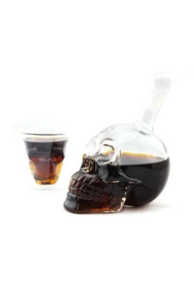 Pazariz Pazarız Crystal Head Kuru Kafa Cam Şişe 350 ml ürün görseli 1