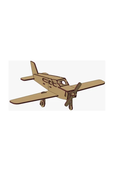 Pazariz 3d Puzzle Üç Boyutlu Puzzle Uçak 10 Parça ürün görseli 1