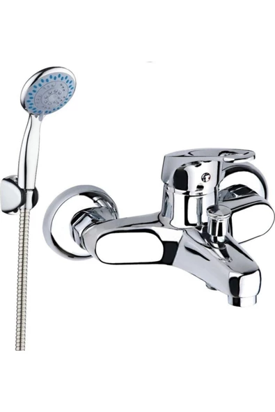 Pazariz Mix Banyo Bataryası Duş Başlığı Hortum Seti Duş Armatür Takımı ürün görseli 1