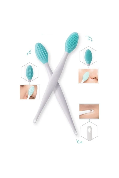 Pazariz Burun Siyah Nokta Cilt Ve Yüz Temizleyici Peeling Fırça 1 Ad ürün görseli 1