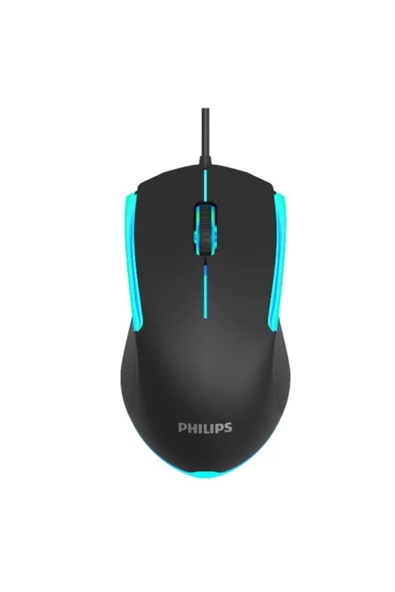 Pazariz Philips G314 Uyumlu Kablolu Işıklı Oyuncu Mouse ürün görseli 1