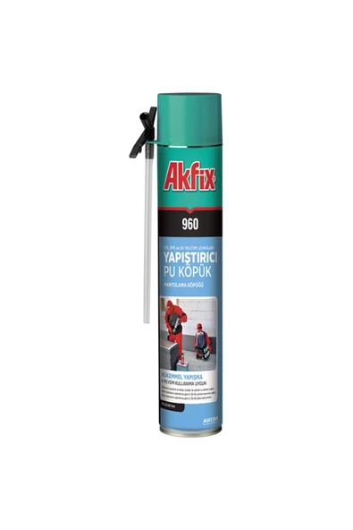 Akfix 960 Mantolama ve Yapıştırma Köpüğü 850 gr. ürün görseli 1