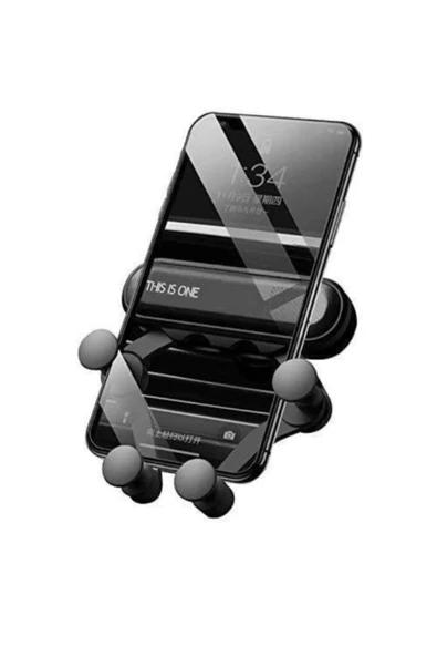 Pazariz Ahtapod Petek Girişli Araç Telefon Tutucu - Siyah Oppo A52 Uyumlu ürün görseli 1