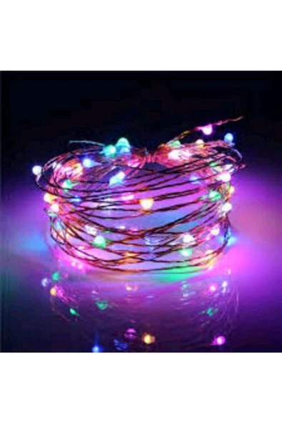 Pazariz Rgb Peri Led Işık (2m) - Karışık Renk - Dekoratif - Aydınlatma ürün görseli 1