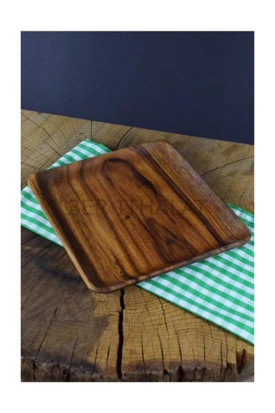 Pazariz 30 Cm Kare Sunum Tabağı ürün görseli 1