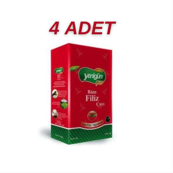 YENİGÜN RİZE FİLİZ ÇAYI 1000 GR 4'LÜ SET ürün görseli 1