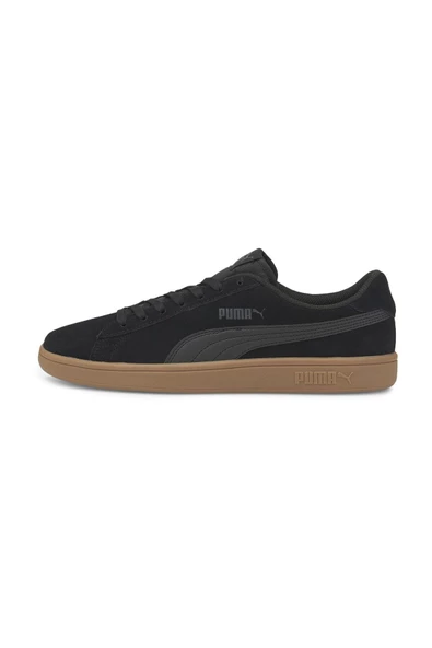 Puma SMASH V2 Siyah Erkek Deri Sneaker 100323979 ürün görseli 1