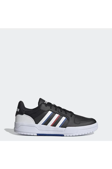 adidas ENTRAP Erkek Siyah Deri Günlük Spor Ayakkabısı FY6076 ürün görseli 1