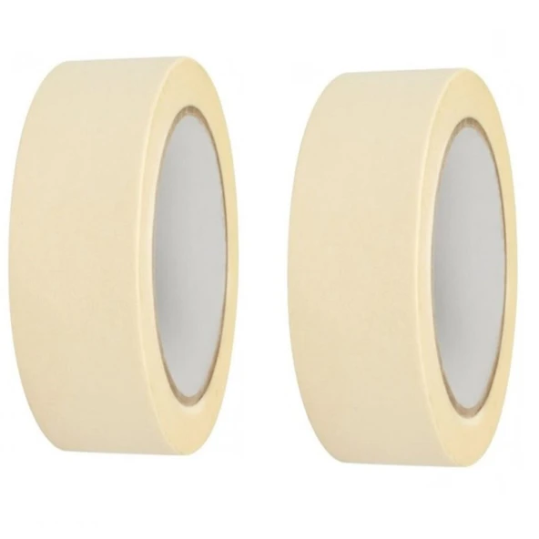 2 Adet Maskeleme Bandı Boya Bandı 36mm X 25m  Kağıt Bant ürün görseli 1