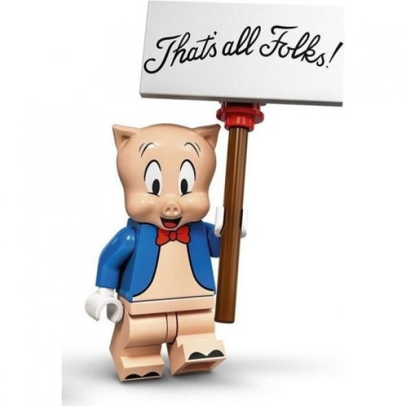 Lego Minifigür - Looney Tunes - 71030 - Porky Pig ürün görseli 1