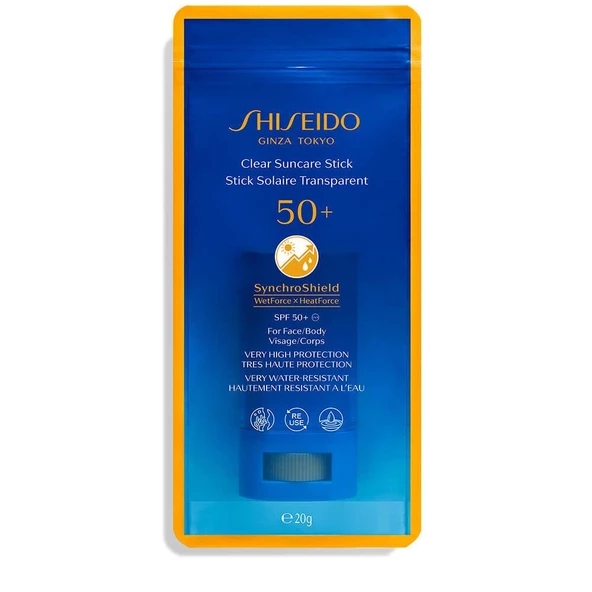 Shiseido Clear Stick UV Protector SPF50+ 20 g ürün görseli 1
