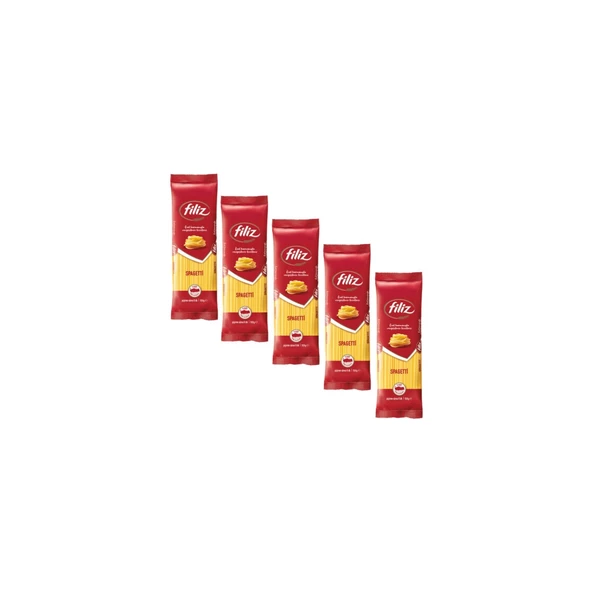 Filiz Çubuk-Spagetti Makarna 500 Gr. x 5 Li ürün görseli 1
