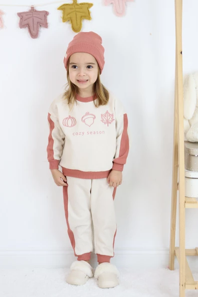 Cozy Nakış Baskılı 3lü Takım - Resim 5