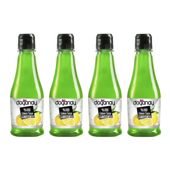Doğanay %100 Limon Suyu 500 ml x 4 Adet Pet ürün görseli 1
