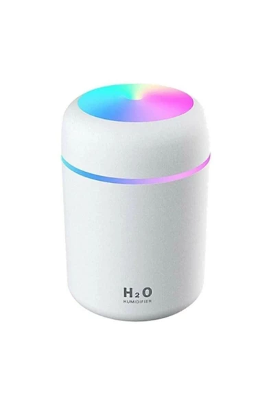 H2o 300 Ml Ulrasonik Hava Nemlendirici Ve Aroma Difüzörü Taşınabilir Buhar Makinesi ürün görseli 1
