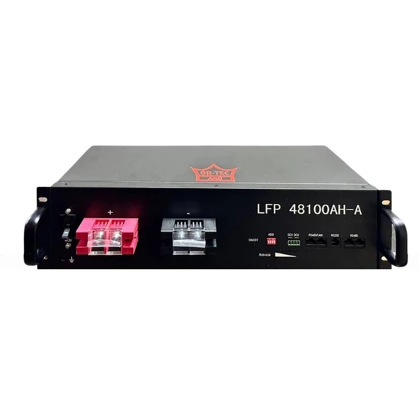 Ortec LFP 51.2V 100Ah LIFEPO4 Modüler Batarya ürün görseli 1
