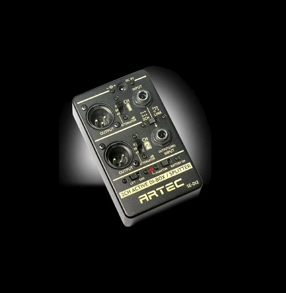 ARTEC SE-DI2 Active Direct Box - 2 Kanal DI-BOX ürün görseli 1