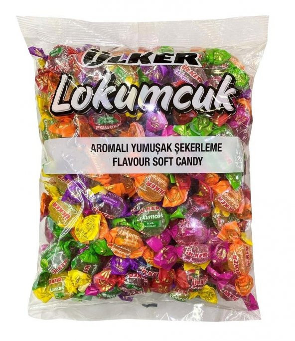 Ülker Lokumcuk Yumuşak Şekerleme Karışık Paket 1 Kg ürün görseli 1