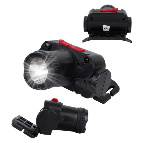 Şarjli Flashli Power Led İndüksi̇yon Sensörlü Kafa Lambasi Feneri̇ ürün görseli 1