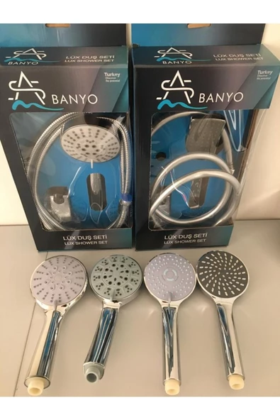 Sam Banyo Mafsallı Duş Seti (Fonksiyonlu Elduş),duş seti - Resim 4