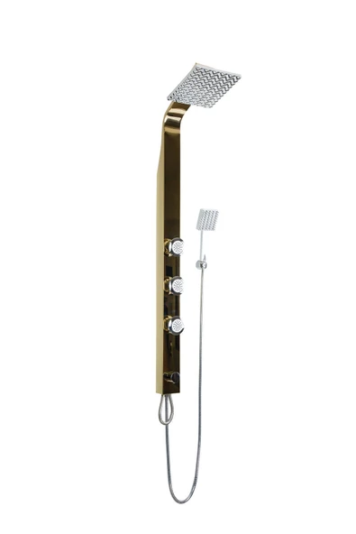 Sam Banyo Elmas Gold robot duş Seti .Gold Robot Duş. Paslanmaz Gold Rengi Masajlı Duş ürün görseli 1